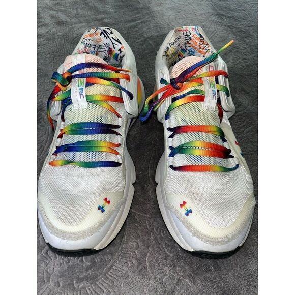 Under Armour Forge RC Pride Stand 4 Equality Multicolor Shoe M 9.5 W 11 - Picture 3 of 7